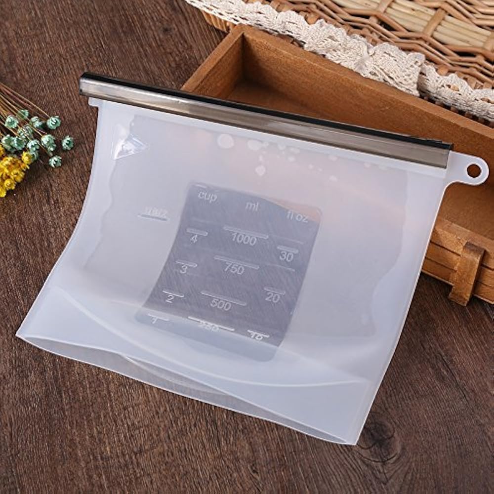 Kicode TOPmountain Heiße frische Lebensmittel Gemüse Silikon Konservierungsfisch Fleisch Aufbewahrungsbeutel Kühlschrank Portable Gadget Zubehör Versorgung