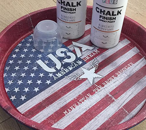 Chalk Paint Spray / Sprühkreide, Shabby Look, 400 ml, broken white - 4