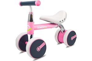 SIMEIQI Baby Balance Bike Boys Girls Toddler Ride on Toy for 1-2 Years Old 1st Bike Birthday Gift