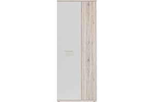 AVANTI TRENDSTORE - Feena - Armadio multiuso in legno laminato con 2 porte a battente e 5 ripiani, disponibile in diversi colorazioni. Dimensioni LAP 68,9x179,1x34,8cm
