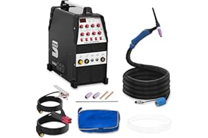 STAMOS WELDING GROUP Stamos Power - S-ALU 220 - Soldador de aluminio - 200 A - 230 V - Pulso - 2/4 Tiempos
