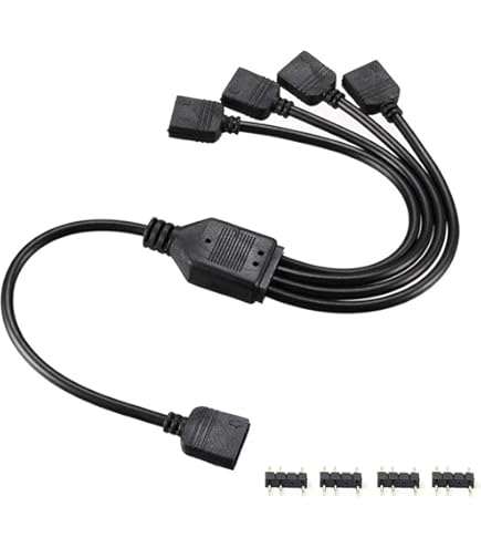 Câble Adaptateur RGB LED Phanteks – PH-CB-RGB4P – Neuf – Éclairage PC