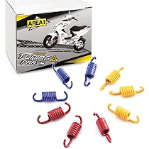 Ressort De Contre-pression Malossi Jaune Super Renforcé - Pour Peugeot Speedfight 2 50 LC, Diamètre 57,8 Mm, Longueur 90 Mm