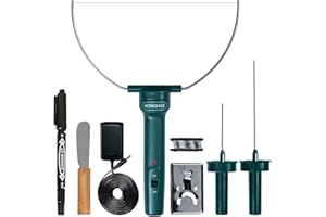 WINONS Fil Chaud Découpe Polystyrène, WFC0001 Découpe de Mousse de Polystyrène avec le Temp. Max. - 350°C, Outil de Découpe à Fil Chaud pour Projets de Bricolage (Kit de 3)