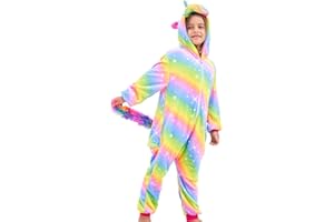 Piefry Weiche Einhorn Schlafstrampler Strampelanzug Einhorn Schlafoveralls für Mädchen