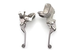 RZMMOTOR FXCNC Motorcycle Brake Master Cylinder Reservoir Clutch Lever Fit For CR125R/CR250R 96-07,CR500R 92-01,CRF150R 07-16,CRF250R/X 04-16,CRF450R 02-06,CRF450X 05-16