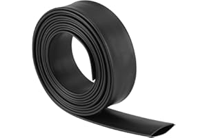 CXXTKCXXLC 16mm x 2m Tubo Termorretráctil Impermeable con Adhesivo, 4:1 Relación de Contracción, Funda Termorretráctil Negro para Aislamiento de Cables, Marcado, Agrupación y Reparaciones