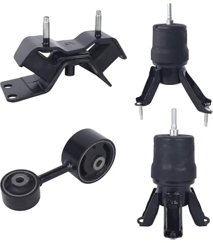 A-Premium Engine Motor Mount and Transmission Mount Kit Compatible with Toyota Camry 1997-2001, Solara 1999-2001, 2.2L, Automatic Transmission, 3-PC Set, Replace# 1236103060, 1237203040