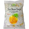Avril Dress Haoliyuan Thai Chew Pineapple Flavored Candy, 12.35 oz / 350 g, White & Yellow