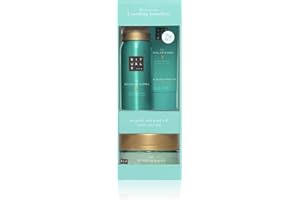 ‎RITUALS RITUALS Geschenkset von The Ritual of Karma, Probierset - Mit sommerlichem heiligem Lotus & weißem Tee - Feuchtigkeitsspendend, kühlend, blau, 3.0 stück, 0.77 pounds