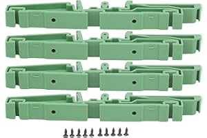 KADIMENDIUM 2 Ensembles de Support de Montage de Carte de Circuit Imprimé Adaptateur de Montage sur Rail DIN PCB Composants de Vis KPRH-185 pour Installation de Carte de Circuit Imprimé