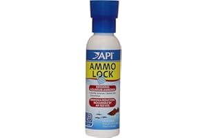 API AMMO-LOCK Freshwater and Saltwater Aquarium Ammonia Detoxifier 118 ml Bottle