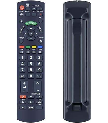 N2QAYB000328 Telecomando di ricambio - VINABTY Telecomando per Panasonic TX-L37S10B TX-P37X10Y TX-P42C10B TX-LF42S10 TX-P37C10B TX-L32X15E TX-L37S10E TX-L37U10E TX-L42S10B TX-P46S10E TX-P50C10B Remote