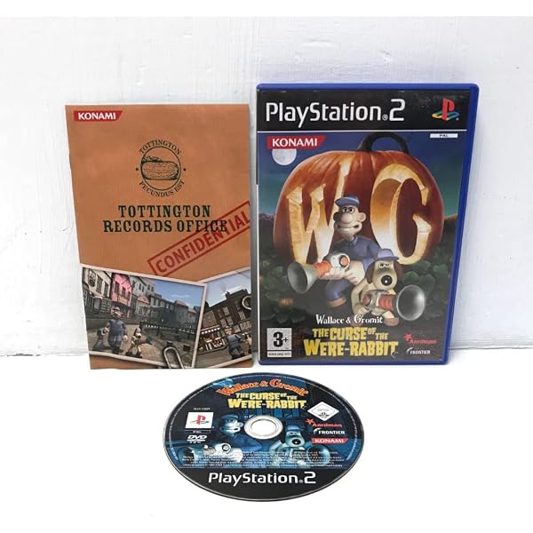 Jeu PS2 Wallace & Gromit Project Zoo - Version Promo Press - Bon état