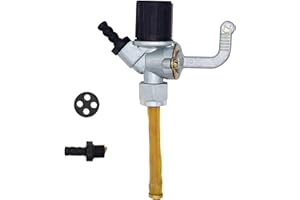 ANBOO Benzinhahn für Simson S51, Benzinhahn, Kraftstoffhahn mit Messingsieb und Wassersack für Simson S/SR50/60/80 S51 50 MZ ETZ125/150