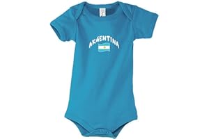 Supportershop Body Bébé Aqua Argentine Body bébé aqua Argentine Football