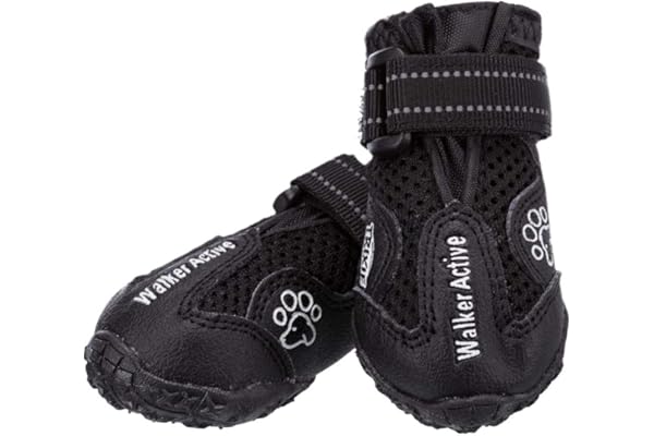 Trixie Walker Active Protective Boots for Dogs, 2 Pieces (M)