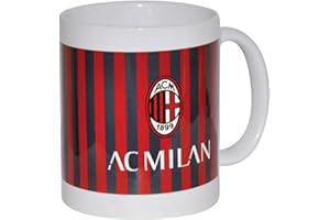 Goalshop.it Giemme articoli promozionali - Tazza Mug Ceramica Stemma Milan Prodotto Ufficiale Idea Regalo Calcio Rossoneri