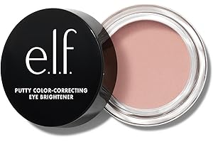 ‎E.L.F. e.l.f. Putty Color-Correcting Eye Brightener, mittlere Deckkraft, aufhellender & feuchtigkeitsspendender Unteraugen-Farbkorrektor, Vegan & Tierversuchsfrei, Fair