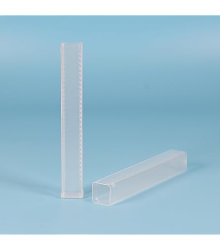 20 Stück Verpackungshülsen 10x10 Mm Für Bohrer & Fräser – Längenverstellbar Von 56-89 Mm, Aus PP, Wiederverwendbar