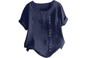 FunAloe Summer Tops for Women Sale Ladies Loose Casual Round Neck Short Sleeve Flower Printing Loose Shirt Tops Plus Size UK Women Shirts and Blouses Sale Ladies Tunic Leisure Elegant T-Shirts