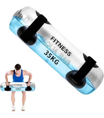 Aqua Bag Training Sac à Eau Fitness Aqua Bag - Alternative Sac De Sable - Poids Réglable Avec Eau - Entraînement Corps Complet - Portable Alternative Sac Sable