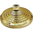 ANLEY Floor Stand Base For Indoor Flagpoles, Compatible with 1 Inch (2.54cm) Diameter Flag Pole - Gold