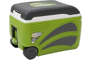 Vango Pinnacle Cool Box Cooler Ice Box | Highly Insulated, Portable, Leakproof, Durable, Ice Rentention, Food Safe - Camping, Fishing, Beach, Festival, Picnic