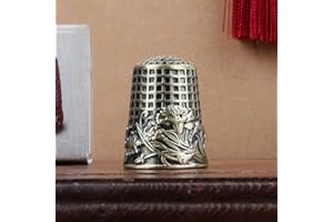 SPORTARC 1 dé à coudre vintage - Protection des doigts - Outils de couture - Bronze