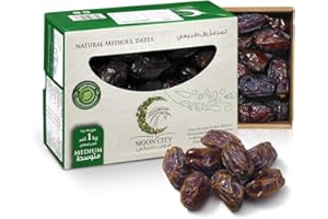 ‎A’LUCRA Alucra Medjool Datteln Medium 1 kg - Extra große frische Datteln Medjool aus Palästina - Natürlich süße Hurma ohne Zuckerzusatz - Weiches Fruchtfleisch & intensiver Geschmack