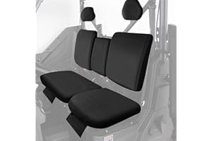 StarknightMT UTV Seat Covers, 1680D Waterproof, Compatible with 2019-2024 CFMOTO UFORCE 1000, 2022-2024 UFORCE 1000 XL Front Seat Accessories (Black)
