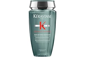 KÉRASTASE KERASTASE Genesis Homme - Bain de Force Quotidien - Shampoing Purifiant - Cheveux, Cuir Chevelu, Barbe - Créatine & Racine de Gingembre - Sans Silicone - Cheveux Affaiblis & Affinés - 250 ml