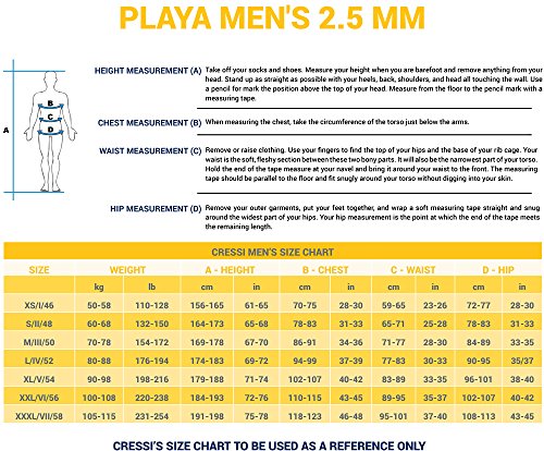 Cressi Herren Neoprenanzüg Schwimm Playa - 7