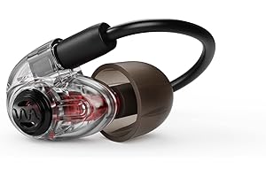 Westone Audio AM Pro X10 - IEM à Haut-Parleur à Armature équilibrée - Câble T2 détachable, Ambiance Passive, IEM pour Musiciens et Artistes, Ecouteurs Confortables - Transparent
