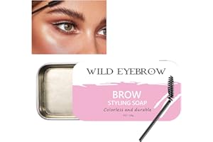 DMQ Eyebrow Soap Kit, Brow Wax, Waterproof Gel, Long Lasting Pomade, Eyebrow Filler