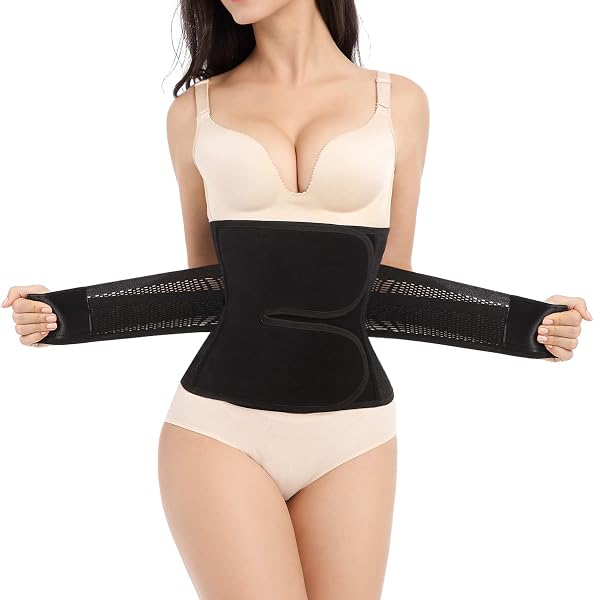 Trendyline Women Postpartum Girdle Corset Recovery Belly Band Wrap Belt - 1