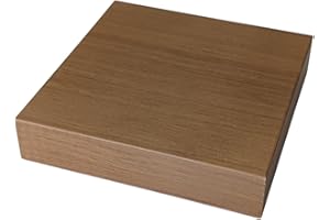 GRECA Peanas madera recta. Madera maciza. Acabado Roble claro mate. Varias medidas (14 * 14 * 3)
