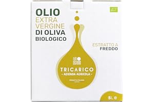 TRICARICO AZIENDA AGRICOLA Dolce Fiore bio - 3 L - NUOVO RACCOLTO 2023/2024 - Olio extravergine d'oliva BIO 100% Italiano, Delicato, bag-in-box con rubinetto dosatore - Az. Agr. Tricarico…