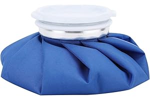 KAXILU Worek na lód, wielokrotnego użytku, torba na lód, wodoodporna torba na lód i gorącą wodę, na ból kolan, sport, ulga, gorączka, zmniejszenie ilości lodu (6 pulgadasów)