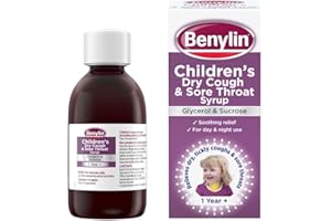 Benylin Children’s Dry Cough and Sore Throat Syrup, 125ml