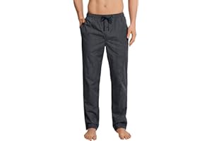 Schiesser Herren Lange Schlafhose Web - Mix + Relax Pyjamaunterteil (1er Pack)