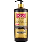 Bioblas Siyah Sarımsak Şampuan &ndash; Sa&ccedil; D&ouml;k&uuml;lmesine Karşı, G&uuml;&ccedil;lendirici &amp; Onarıcı Etki, Organik Zeytinyağlı, 1000 ml