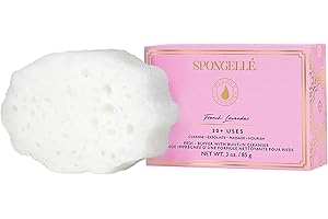 Spongellé Pedi-Buffer - Cleanse, Exfoliate & Polish Feet - French Lavender