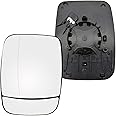 Side Door Mirror Glass Replacement for Ren Trafic 2014, 2015, 2016, 2017, 2018, 2019, 2020, 2021! Left Hand Side UK Passenger Side