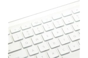 MiNGFi Silikon Tastatur Schutz Abdeckung für MacBook Pro/Air (2008-2015) Modell A1278 A1286 A1369 A1398 A1425 A1466 A1502 EU/ISO Tastaturlayout - Transparent