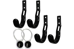 ‎ATFLBOX ATFLBOX Ausgestattet mit Schloss-Gewehr-Gewehrhalter, Gummihaken-Wandhalterung mit vollständiger Abdeckung, geeignet für jeden Gewehr-Schrotflinten-Bogenbogen