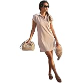 Lela Regular Fit Polo Yaka Mini Elbise Bayan ELBİSE 5866153