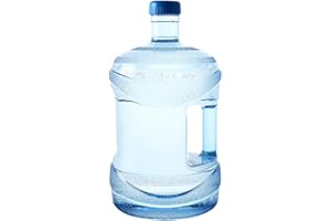 predolo Porte-Bouteille d'eau réutilisable Seau Stockage d'eau cruches Distributeur d'eau Bouteille pour extérieur, Bonbonne Eau Seau portatif de Bouteille, 5L Bleu