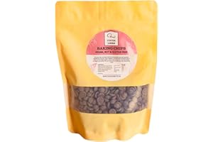 COCOALIBRE Vegan "Milk" Chocolate Chips 500g - Dairy Free, Nut Free, Gluten Free | Plant-Based & Allergen-Friendly | Ideal for Baking & Snacking