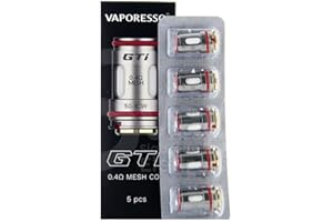 Vaporesso GTi Mesh Coil 0.2ohm 0.4ohm | 5pcs Original Vaporesso Head Vaporizer For E Cigarette iTank Pod Target 100 Target 200 Target 80 Kit (GTi Mesh coil 0.4ohm)